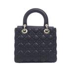 Dior Lady Bag Handbag Black — view 2