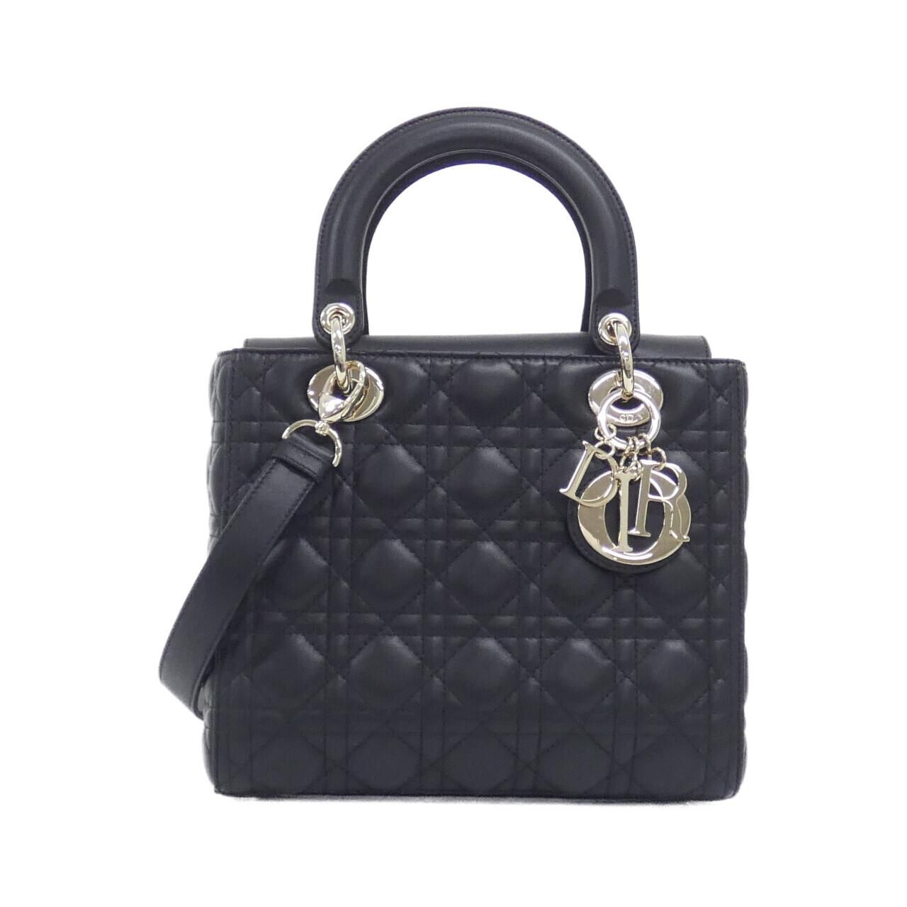 Dior Lady Bag Handbag Black