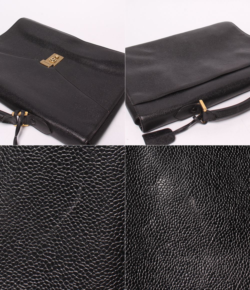 Chanel Business Briefcase Gold — view 8