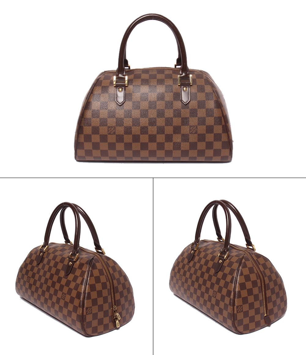 Louis Vuitton Mini Boston Bag Riviera MM Damier Ebene — view 2