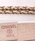 Chanel Chain Wallet Shoulder Bag Crossbody Gold 27 — view 7