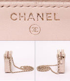 Chanel Chain Wallet Shoulder Bag Crossbody Gold 27 — view 4
