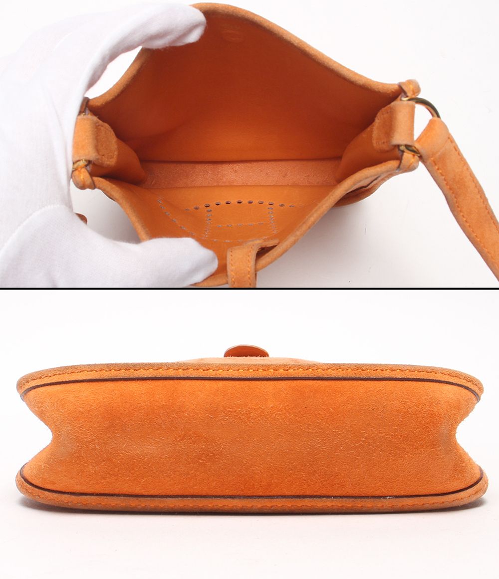 Hermes Shoulder Bag Crossbody Gold Evelyne TPM — view 3