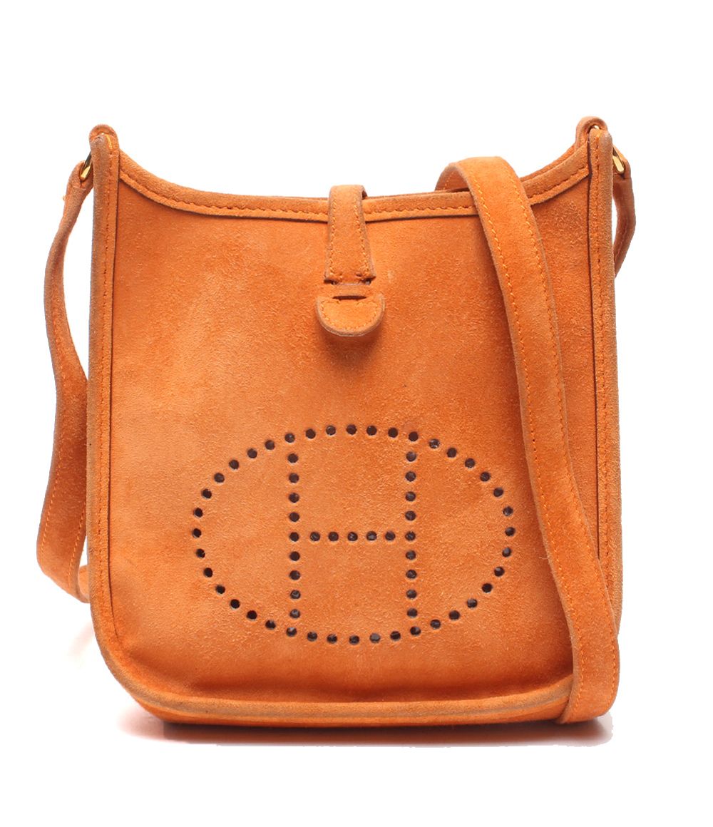Hermes Shoulder Bag Crossbody Gold Evelyne TPM