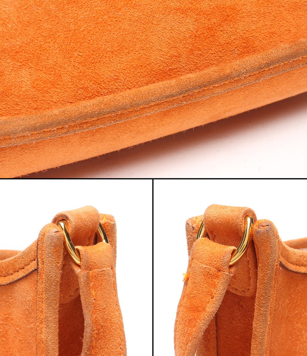 Hermes Shoulder Bag Crossbody Gold Evelyne TPM — view 6
