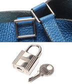 Hermes Handbag Silver Picotin Lock MM — view 9