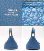 Hermes Handbag Silver Picotin Lock MM — view 4