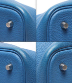 Hermes Handbag Silver Picotin Lock MM — view 5