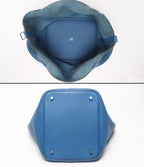 Hermes Handbag Silver Picotin Lock MM — view 3