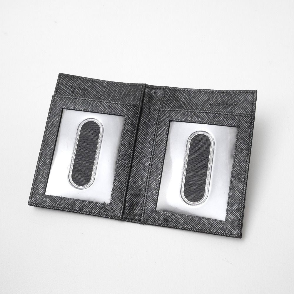 Prada Card Case Triangle Logo Bifold — view 6