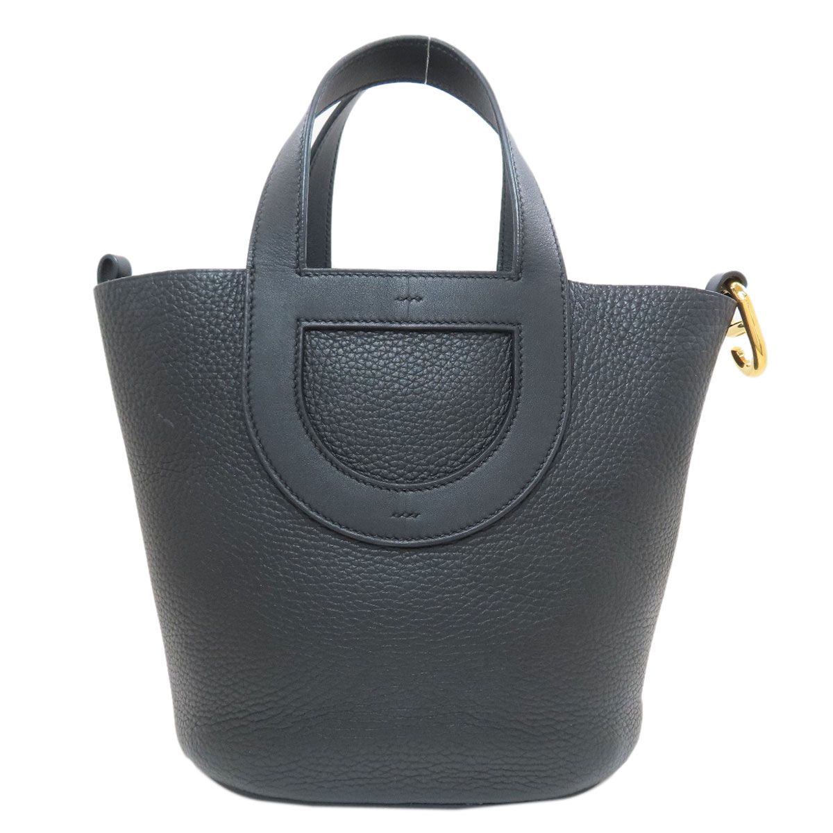 Hermes in the Loop 18 Gold Handbag Taurillon Clemence