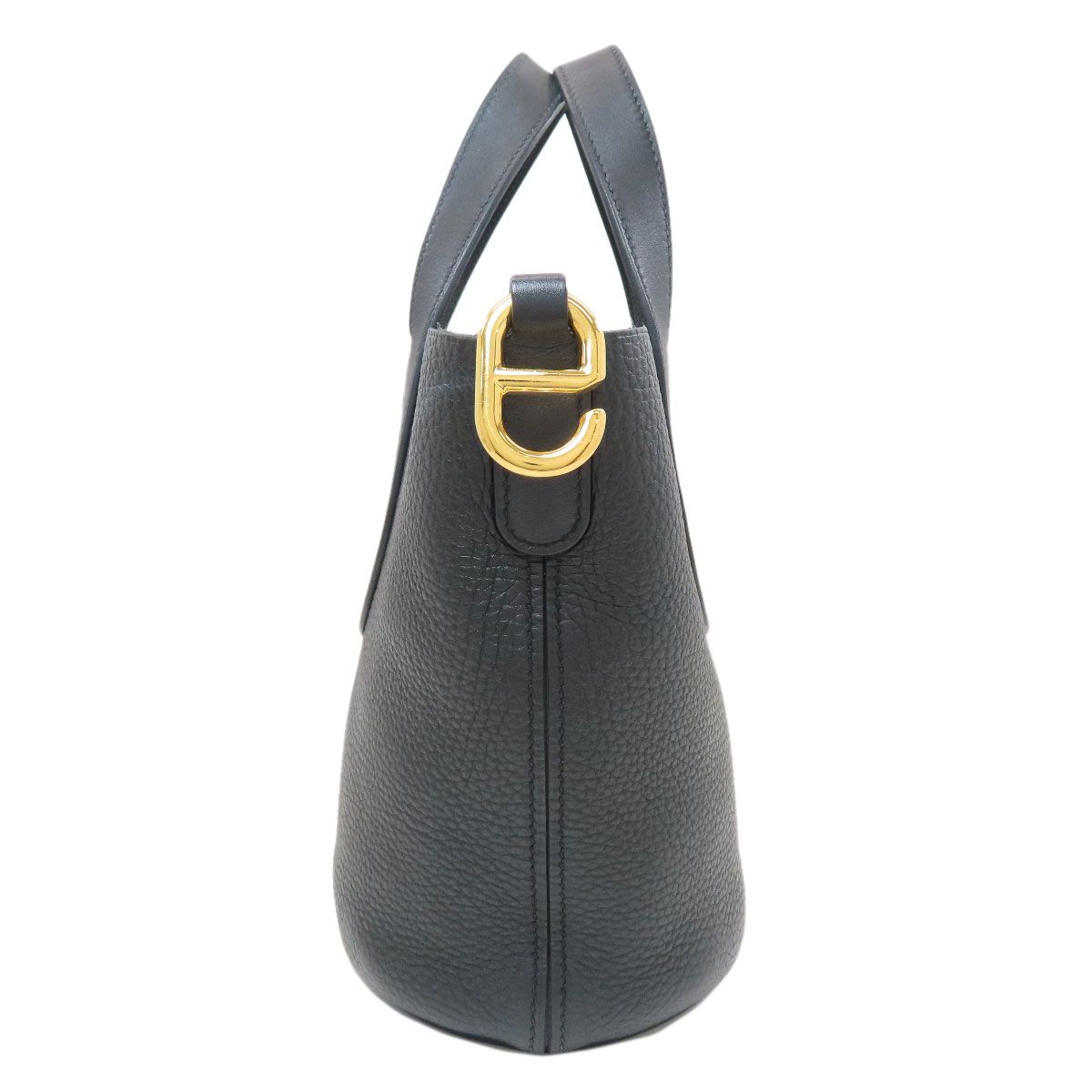 Hermes in the Loop 18 Gold Handbag Taurillon Clemence — view 3