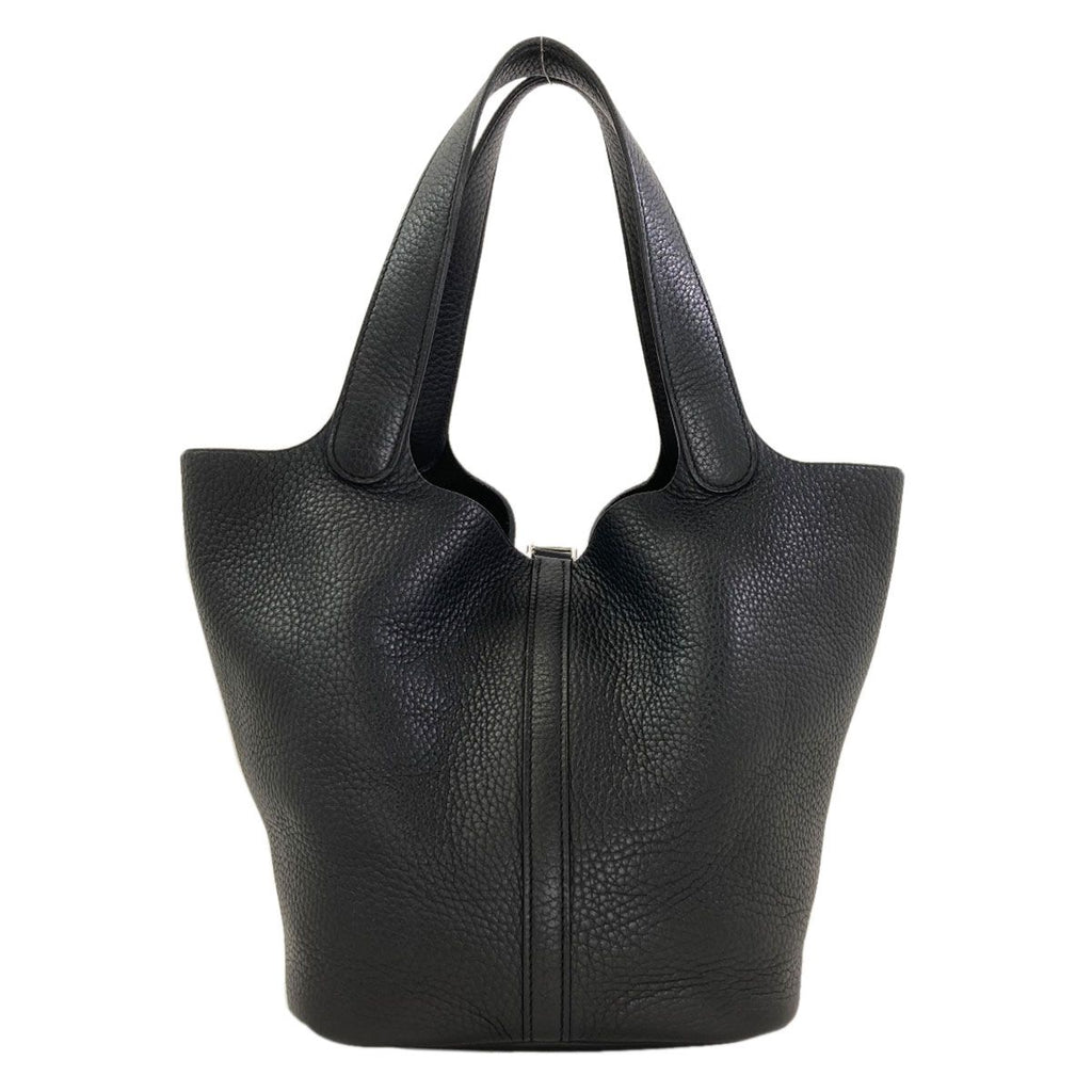 Hermes Picotin Lock MM Silver Handbag Taurillon Clemence — view 2