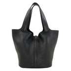Hermes Picotin Lock MM Silver Handbag Taurillon Clemence — view 2