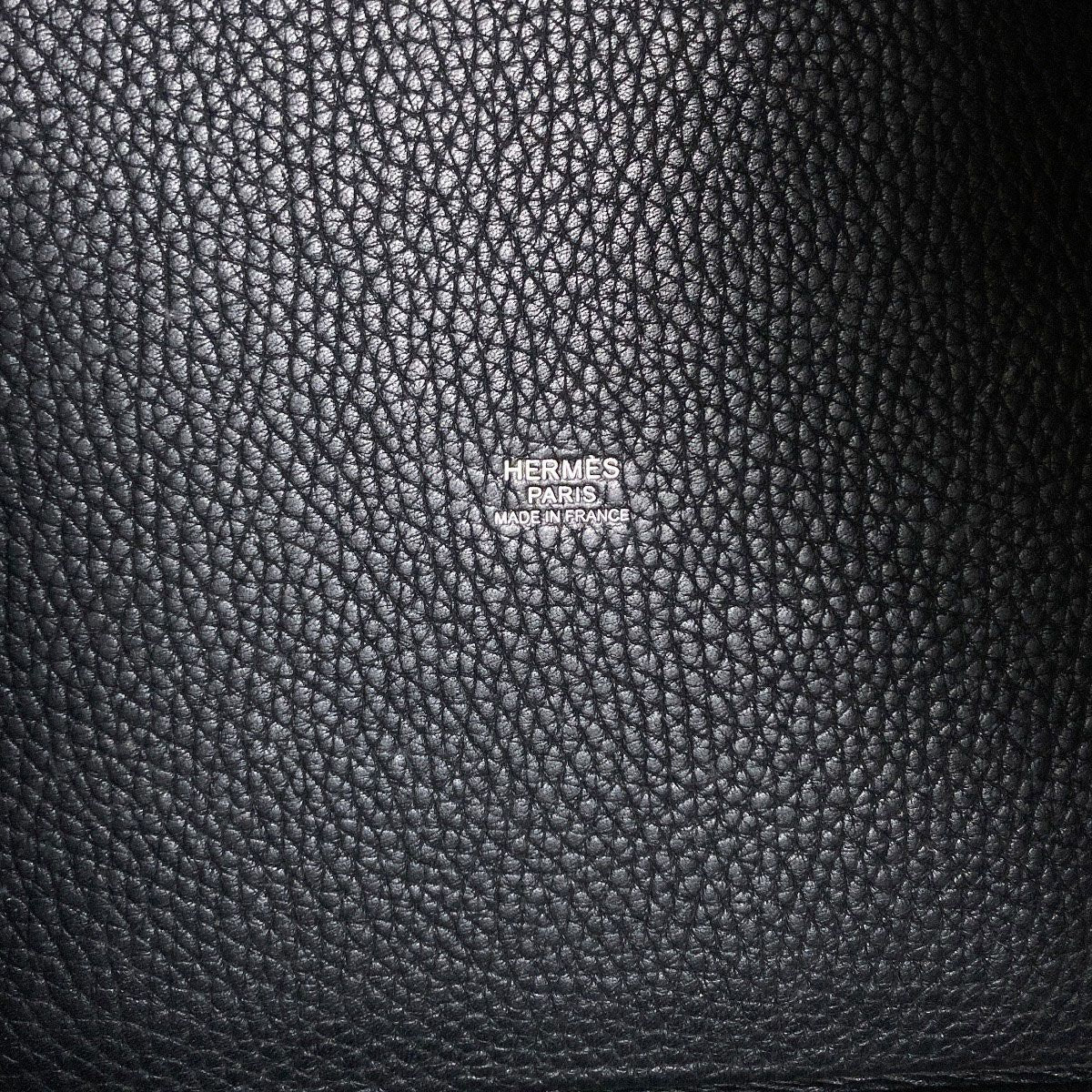 Hermes Picotin Lock MM Silver Handbag Taurillon Clemence — view 6