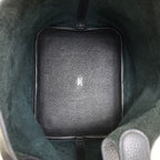 Hermes Picotin Lock MM Silver Handbag Taurillon Clemence — view 5