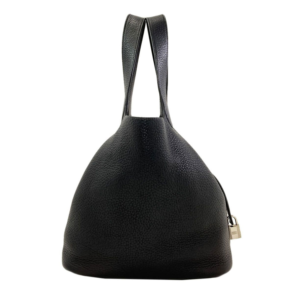 Hermes Picotin Lock MM Silver Handbag Taurillon Clemence — view 3