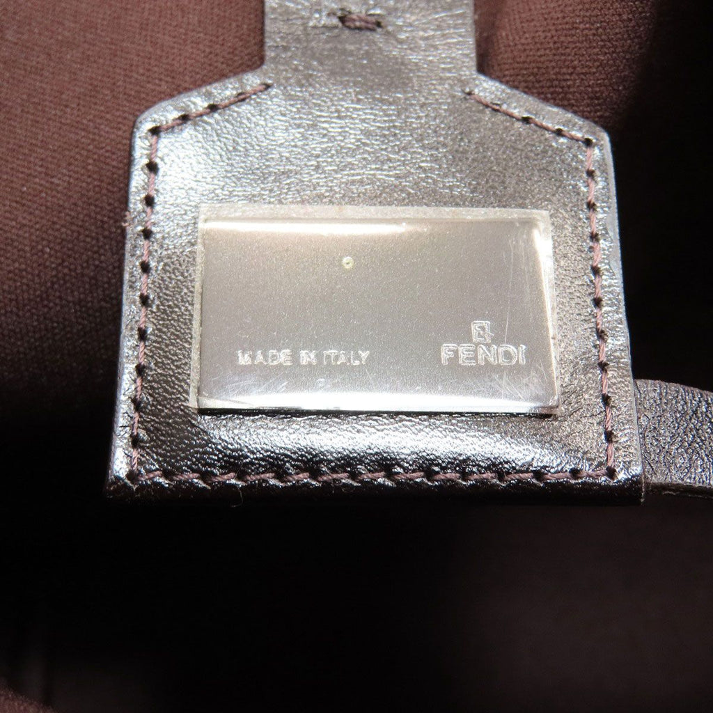 Fendi Zucchino Pattern Handbag Canvas — view 6