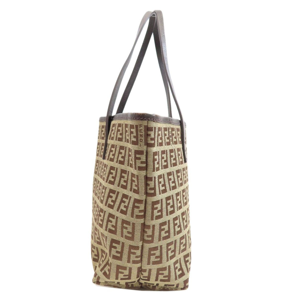 Fendi Zucchino Pattern Handbag Canvas — view 3