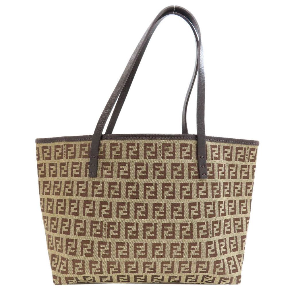 Fendi Zucchino Pattern Handbag Canvas — view 2
