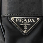 Prada Logo Shoulder Bag Nylon — view 8