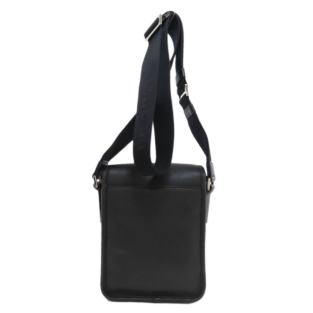 Prada Logo Shoulder Bag Calf — view 2