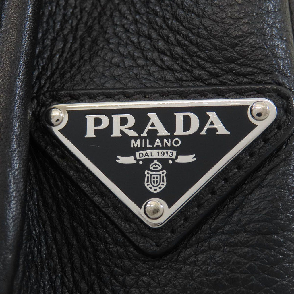 Prada Logo Shoulder Bag Calf — view 7