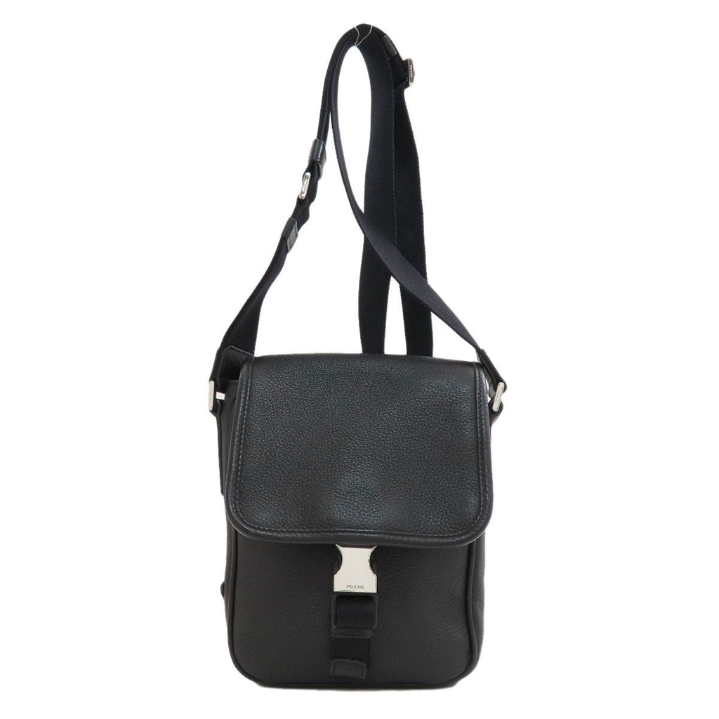 Prada Logo Shoulder Bag Calf