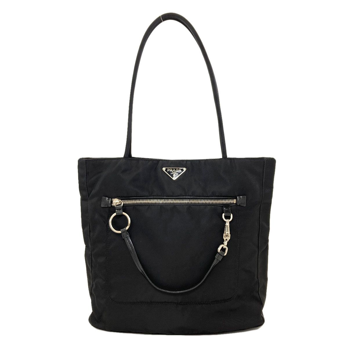 Prada Logo Handbag Nylon
