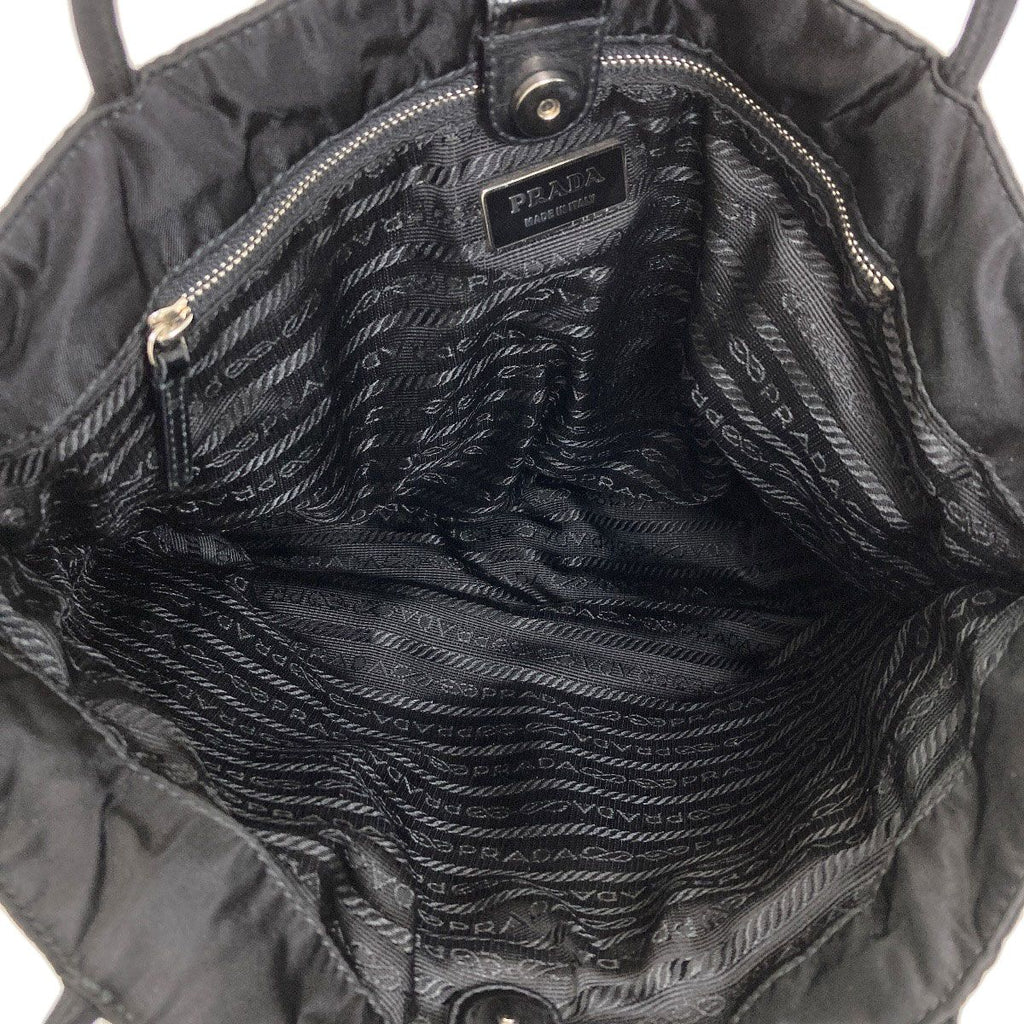 Prada Logo Handbag Nylon — view 5