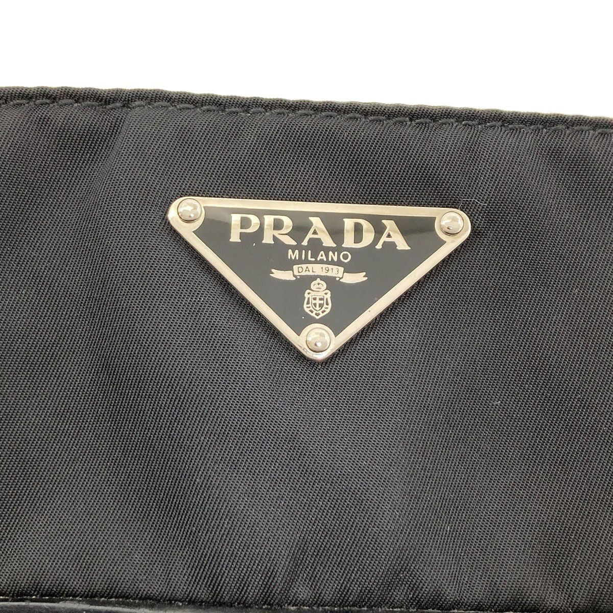 Prada Logo Handbag Nylon — view 7