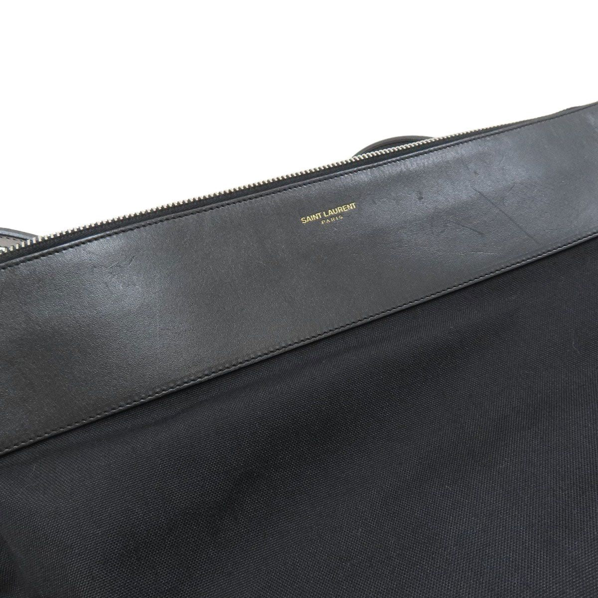 Saint Laurent Logo Tote Canvas — view 8