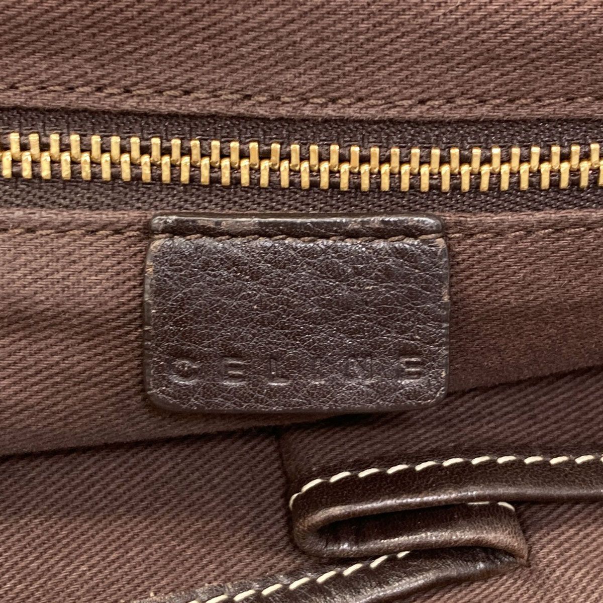Celine Macadam Shoulder Bag Canvas — view 6