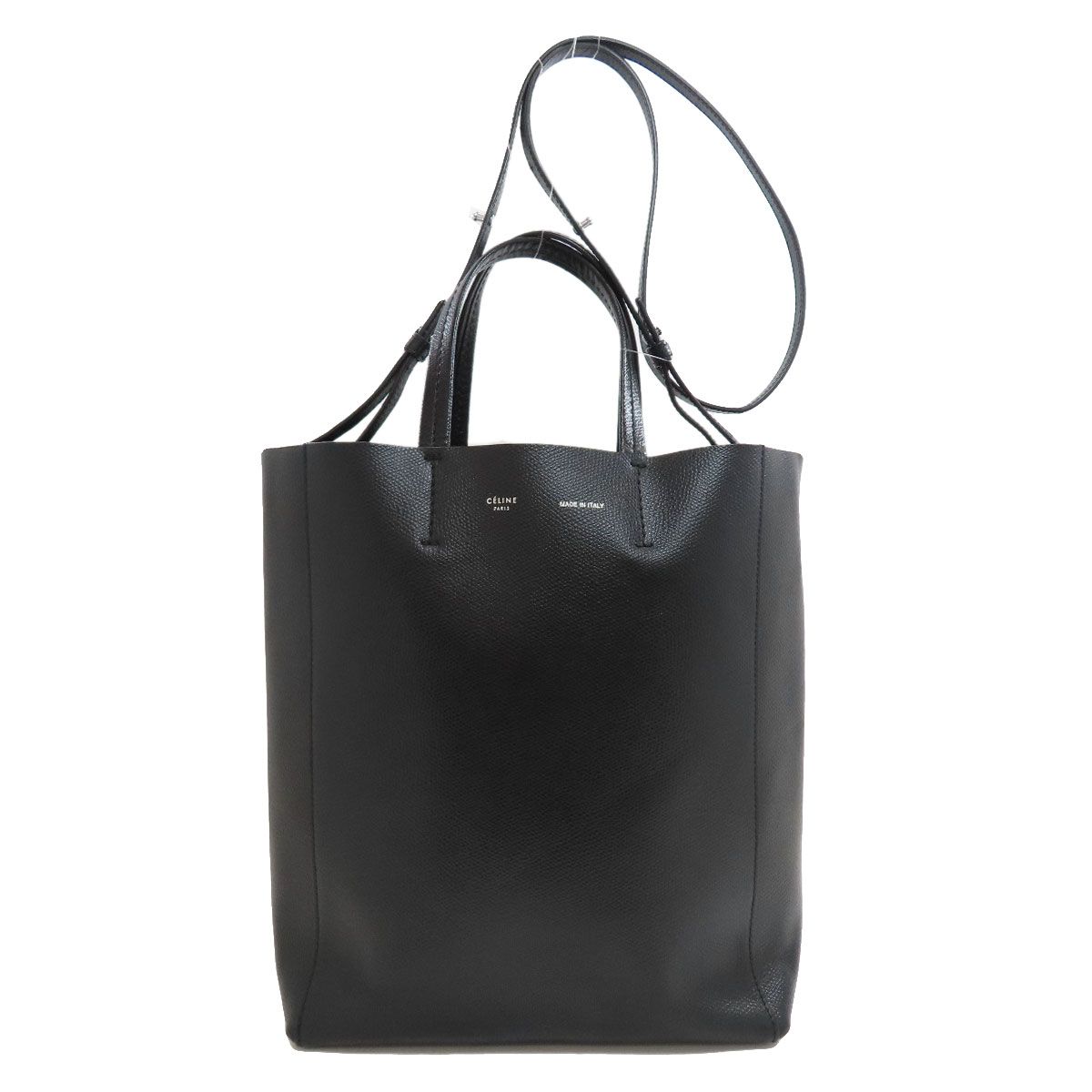 Celine Vertical Cover 2-Way Handbag Calf