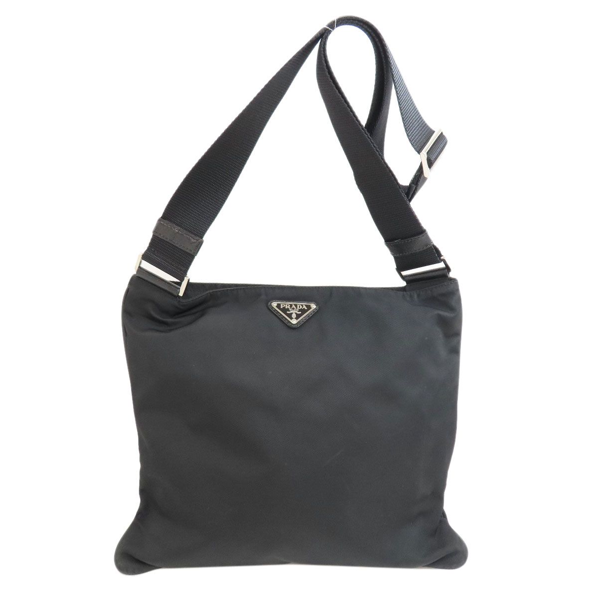 Prada Logo Shoulder Bag Nylon