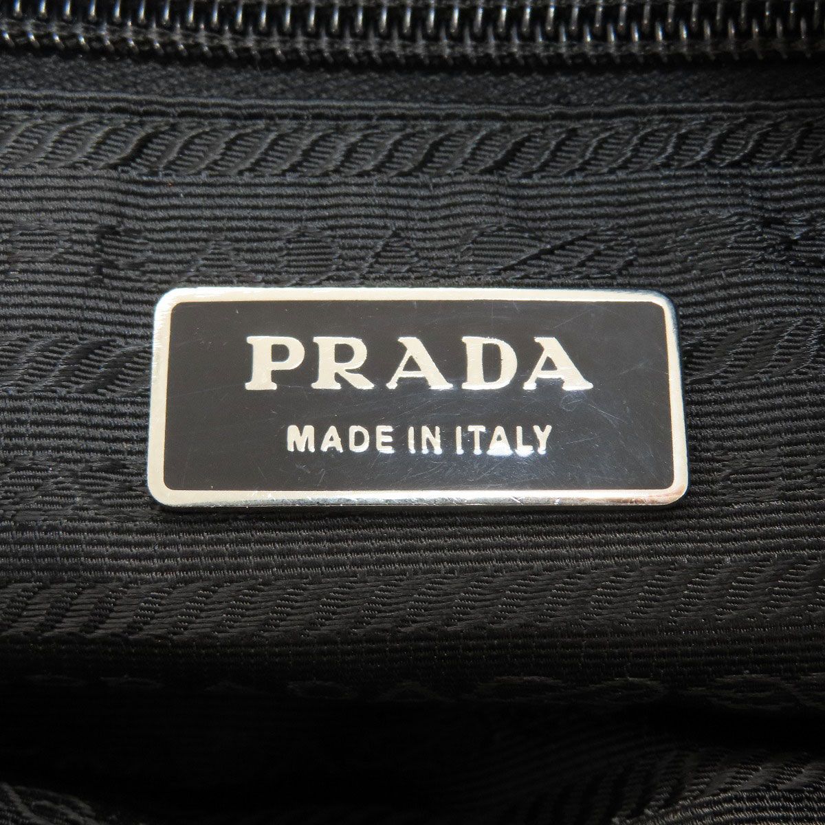 Prada Logo Shoulder Bag Nylon — view 6