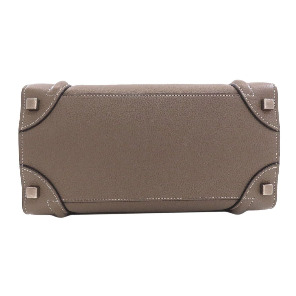 Celine Luggage Micro Handbag Calf — view 4