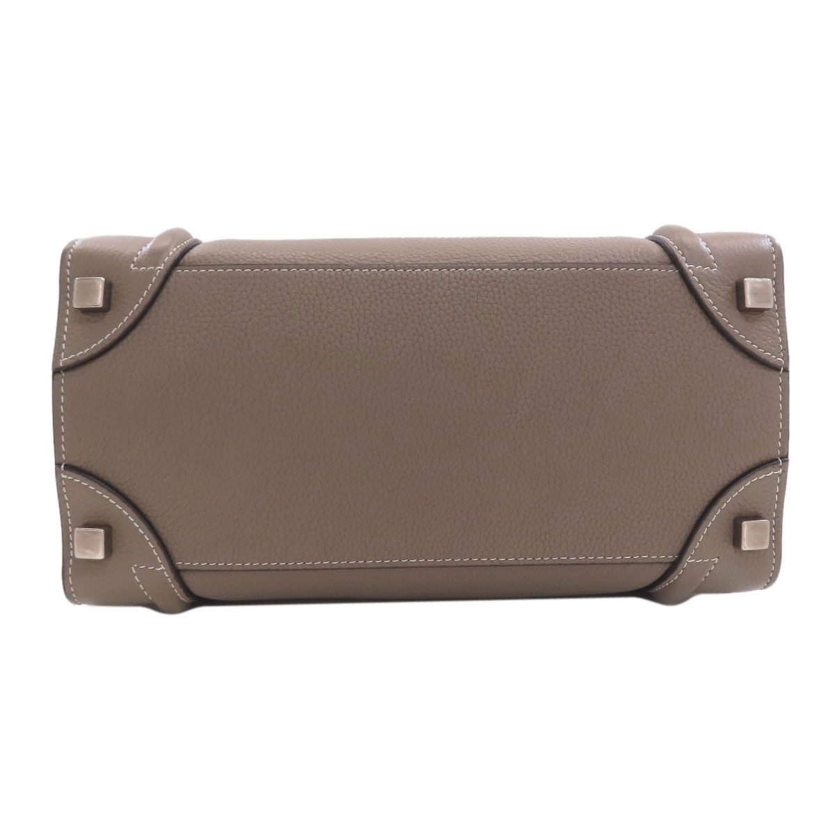 Celine Luggage Micro Handbag Calf — view 4
