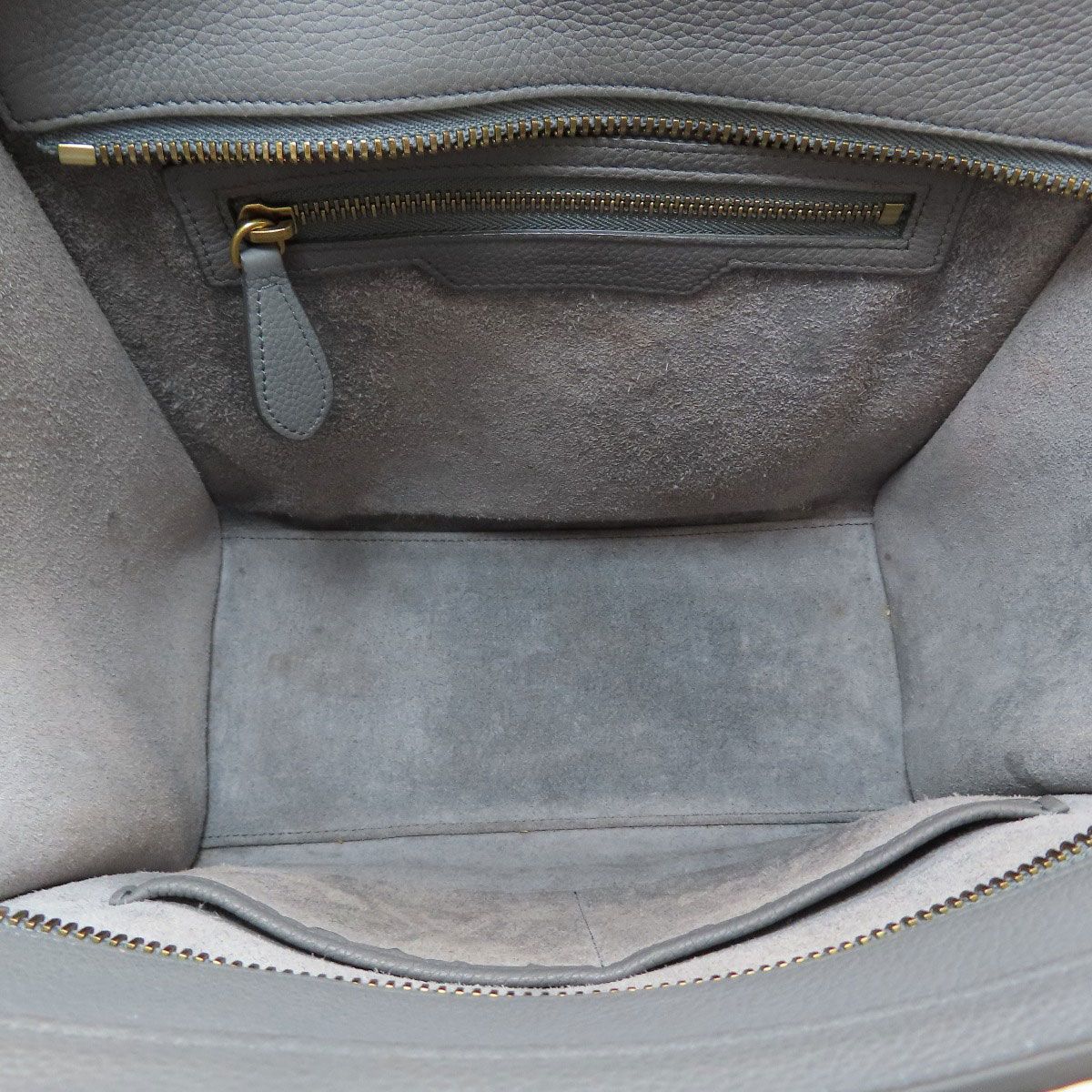 Celine Luggage Micro Handbag Calf — view 5