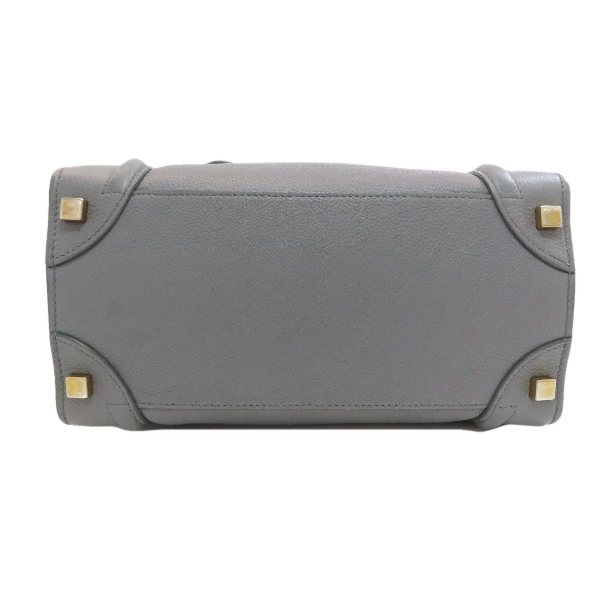 Celine Luggage Micro Handbag Calf — view 4