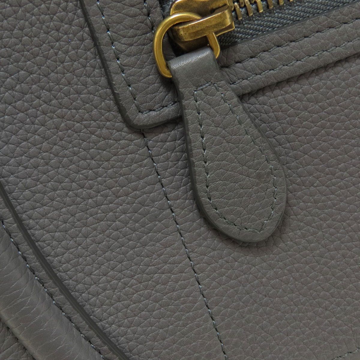 Celine Luggage Micro Handbag Calf — view 8