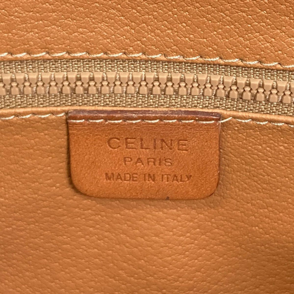 Celine Macadam Handbag Brown — view 6
