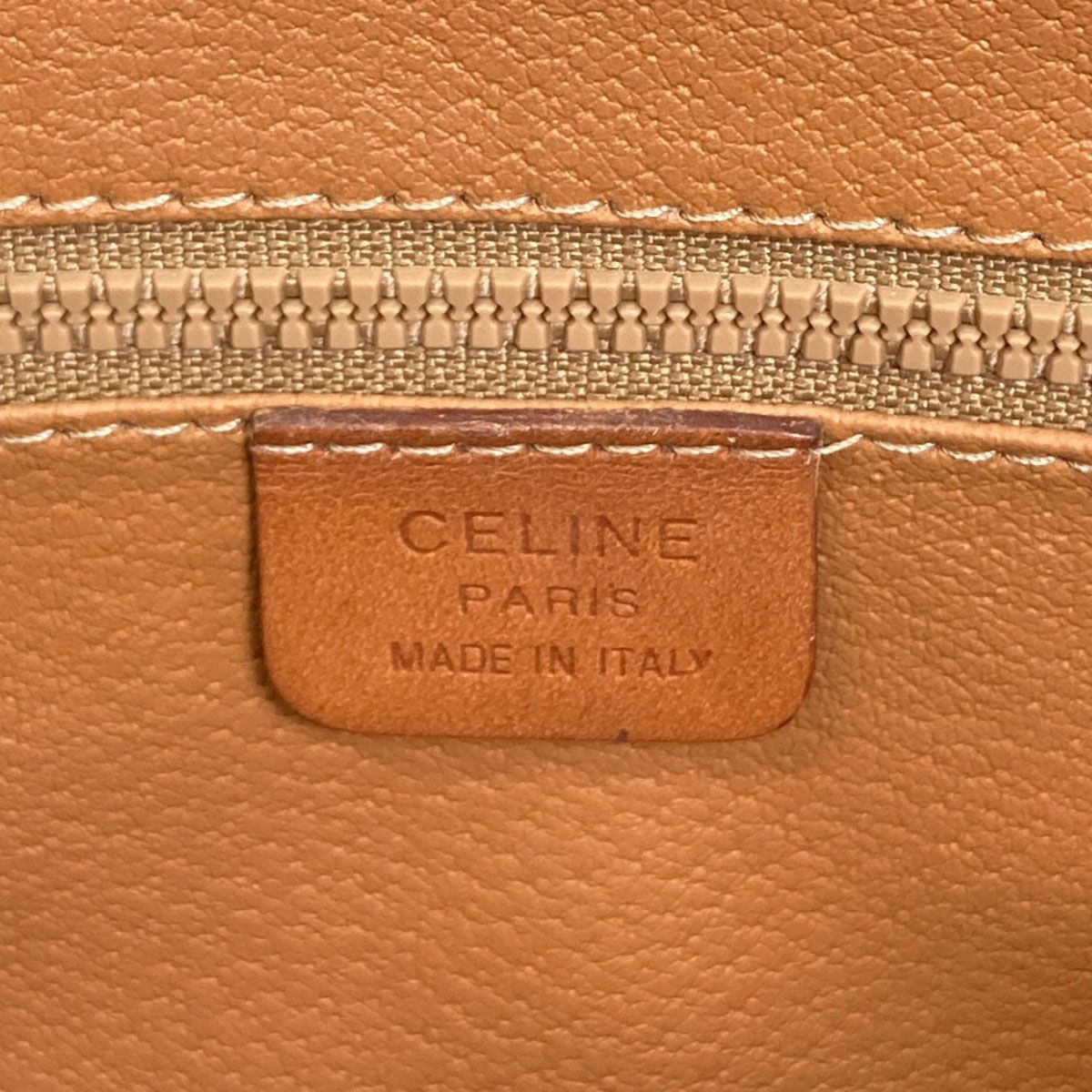 Celine Macadam Handbag Brown — view 6