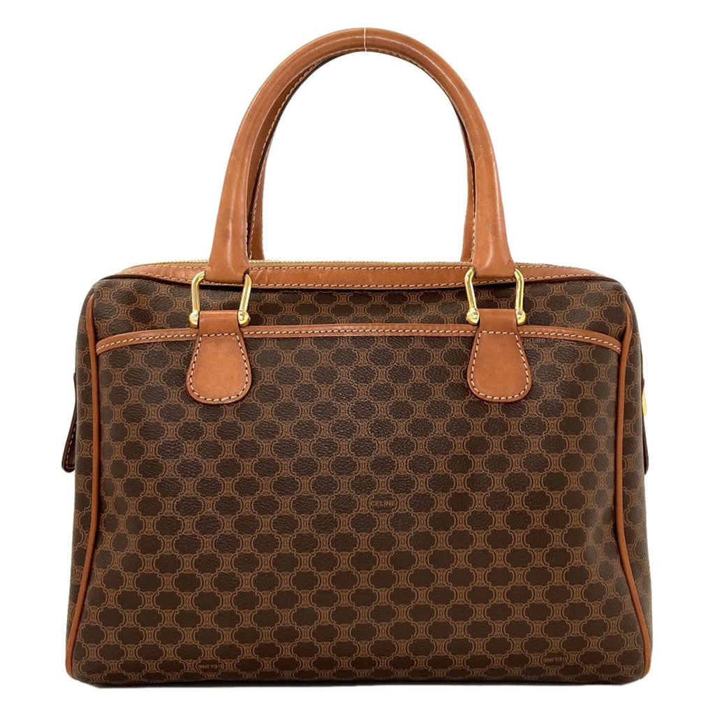 Celine Macadam Handbag Brown — view 2