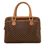 Celine Macadam Handbag Brown — view 2
