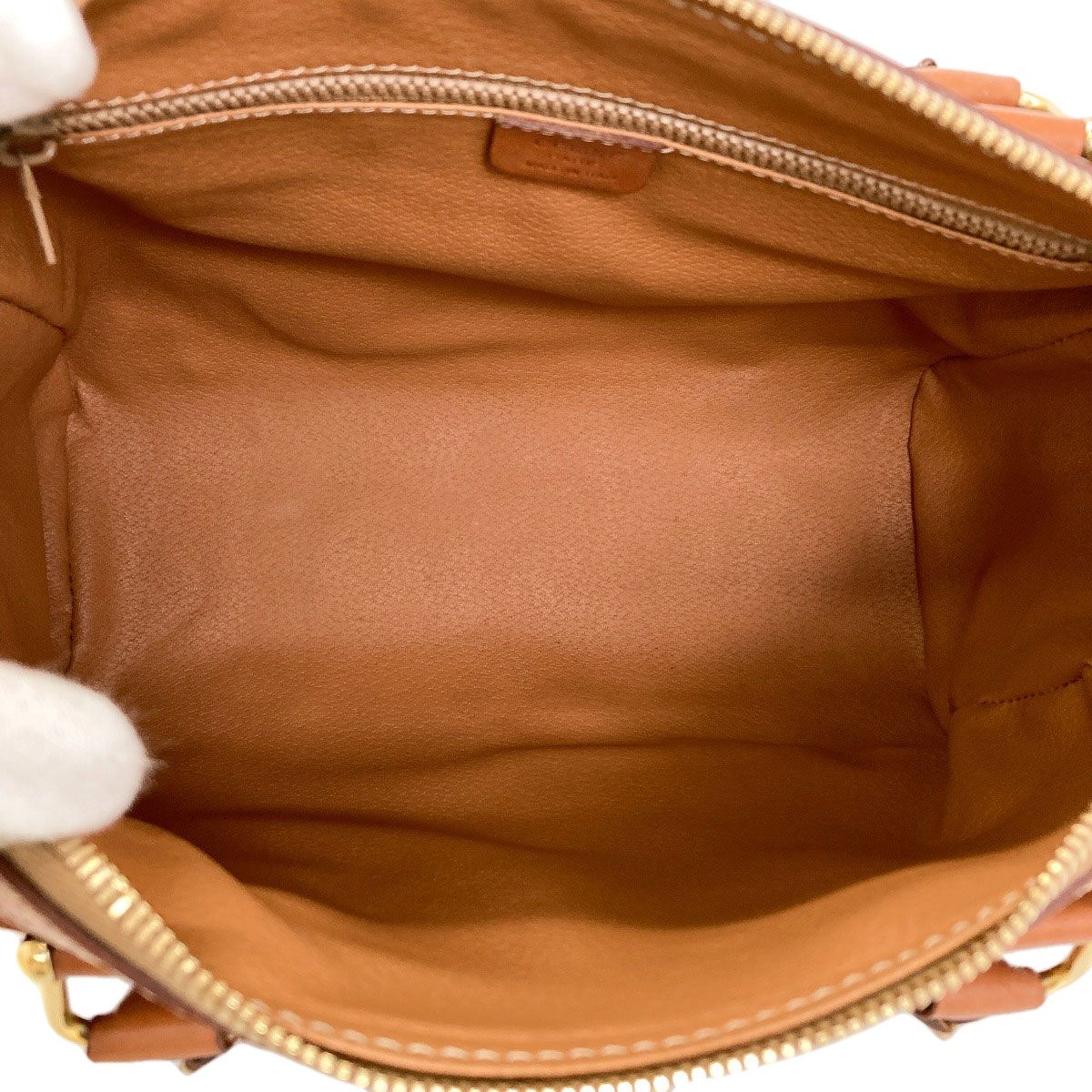 Celine Macadam Handbag Brown — view 5