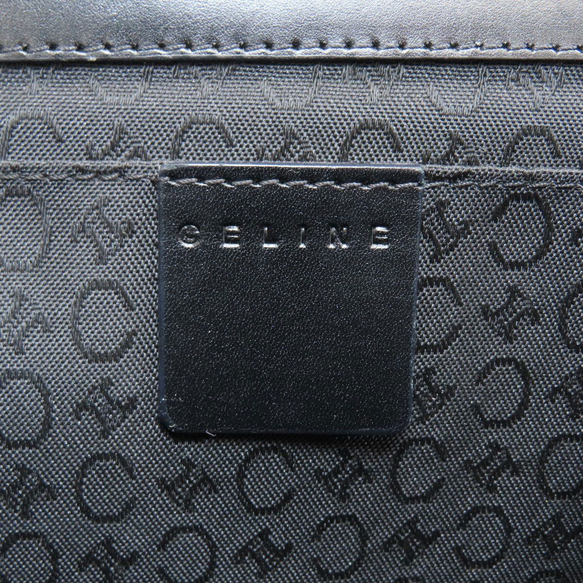 Celine Macadam Handbag Calf — view 6
