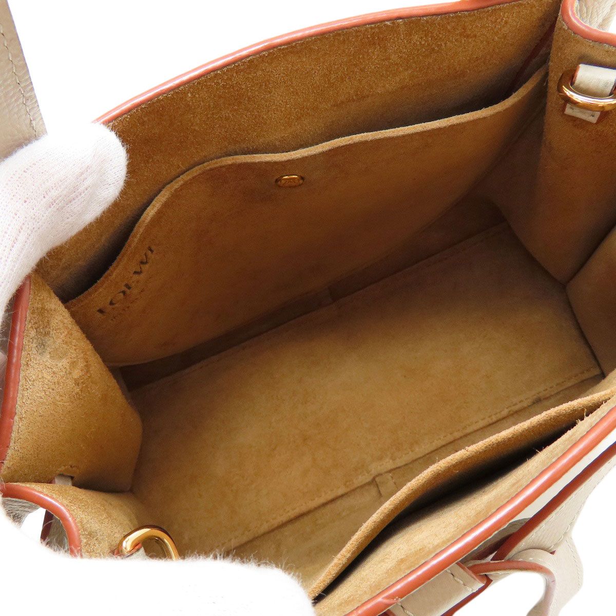 Loewe Gate Top Mini 2-Way Handbag Calf — view 5