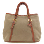 Prada Fiocco 2-Way Handbag Canvas — view 2