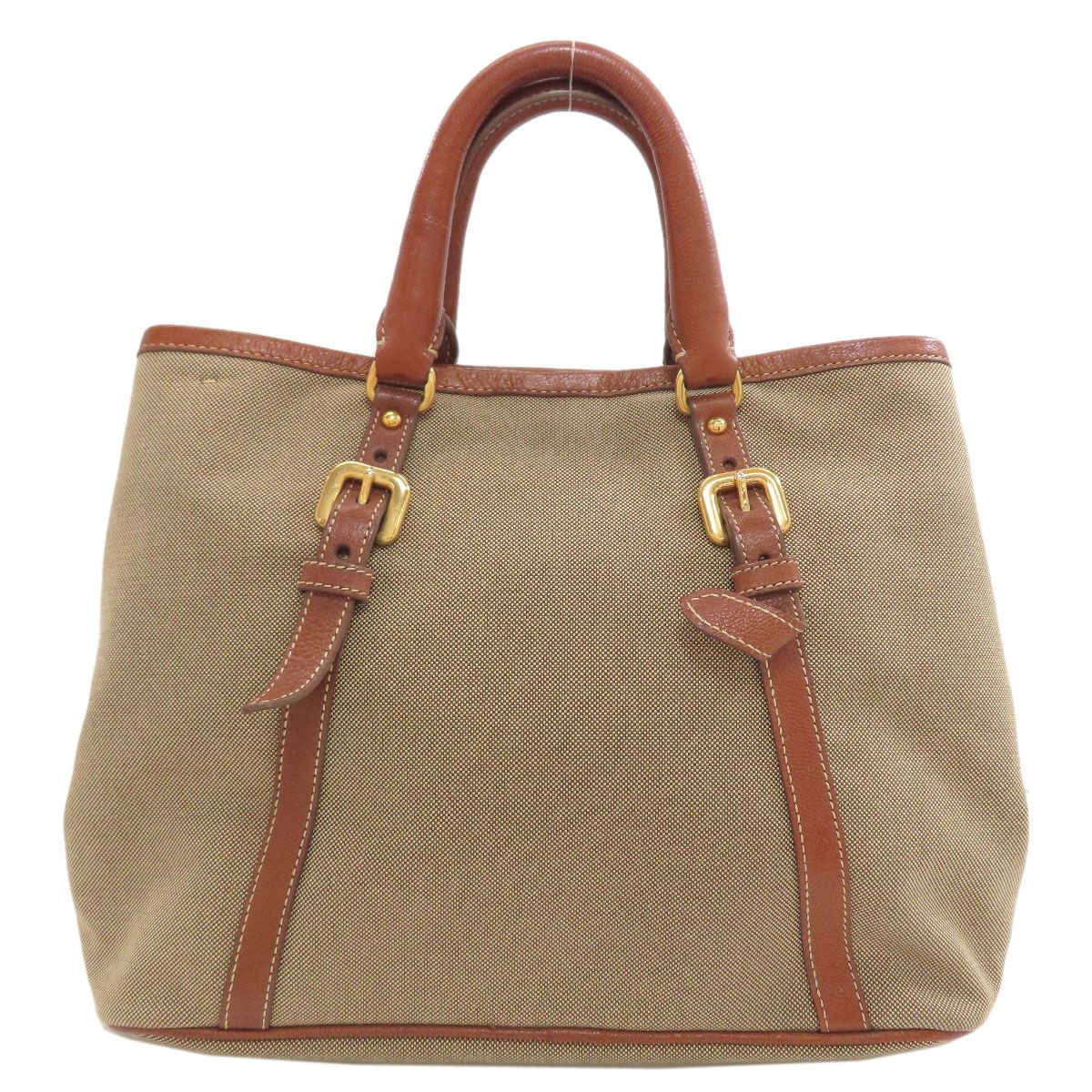 Prada Fiocco 2-Way Handbag Canvas — view 2